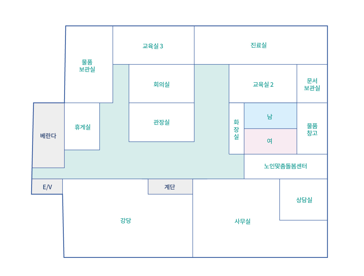 2층- 층별안내도