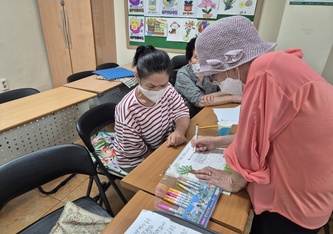 한글교실 사진